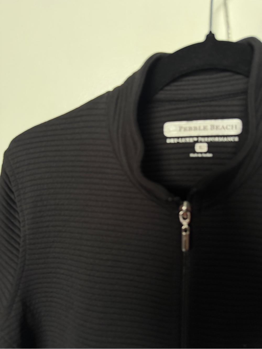 Pebble Beach Dry Luxe Performance Ribbed Jacket - Picture 3 of 5